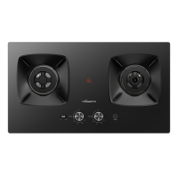 万和燃气灶天然气 5.7KW猛火90秒一键爆炒 智能定时熄火保护可调节盘JZT-S5L55