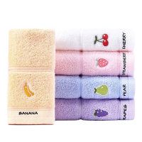 洁丽雅毛巾五条舒适亲肤吸水速干透气礼盒装E3113