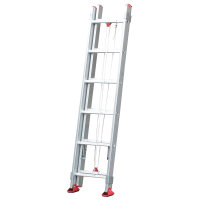 茉冉 铝合金冲压升降单梯 4米/架