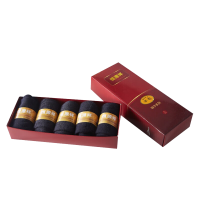 恒源祥HYX1007羊毛女袜五双(单位:盒) 混色 均码