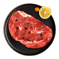 大庄园 整切西冷牛排800g(5片装)*2盒西餐牛肉儿童牛扒