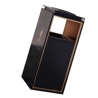 豫芙莱不锈钢垃圾桶加厚个