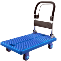 义尊 手刹平板推车 90*60*88cm 台