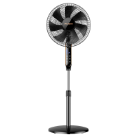 美菱家用电风扇一级能效落地扇变频语音纯铜省电大风强力风扇