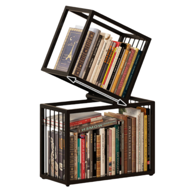 豫龙都书架铁艺个