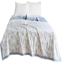 雅鹿精纺水洗棉柔夏被