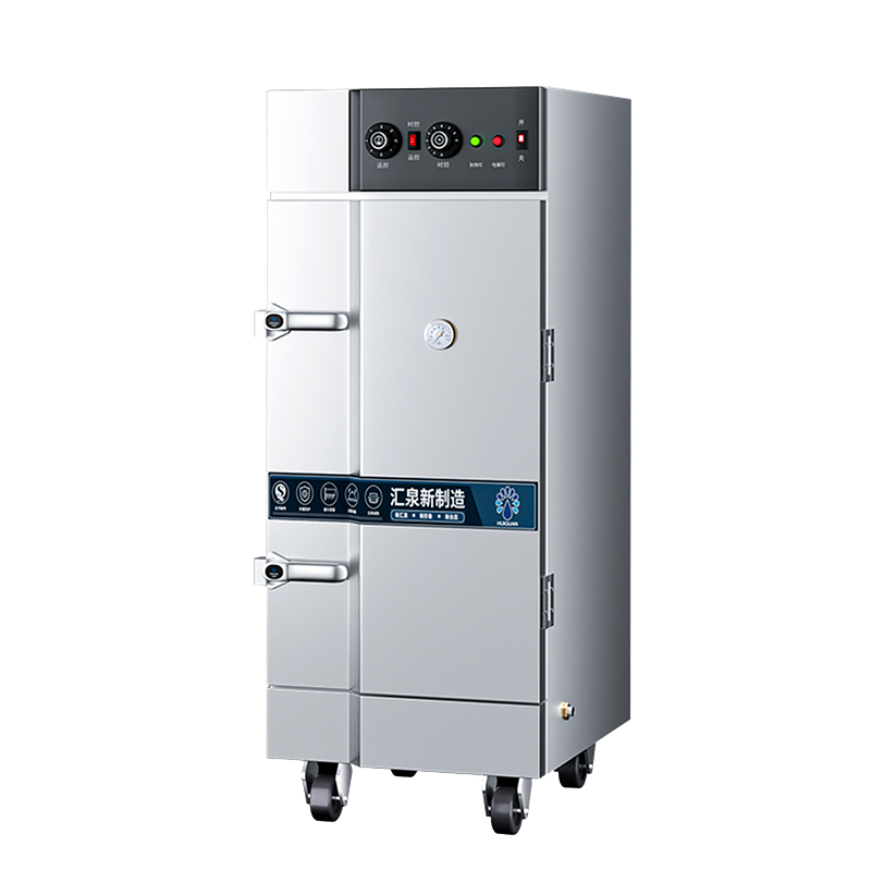 汇泉12盘精工蒸饭柜HQKZ-JD12-GD 12KW大功率高效节能商用厨房设备