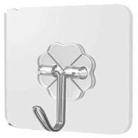 日和花 免打孔铝合金单钩 挂墙神器设计简约