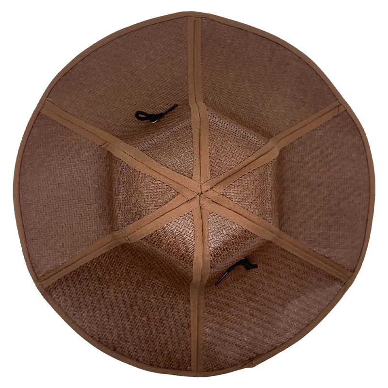 淇悠玮 藤条可折叠遮阳帽 QM42 顶