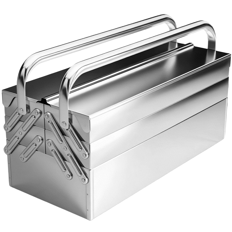 斯赞 不锈钢工具箱 425*205*225mm 个