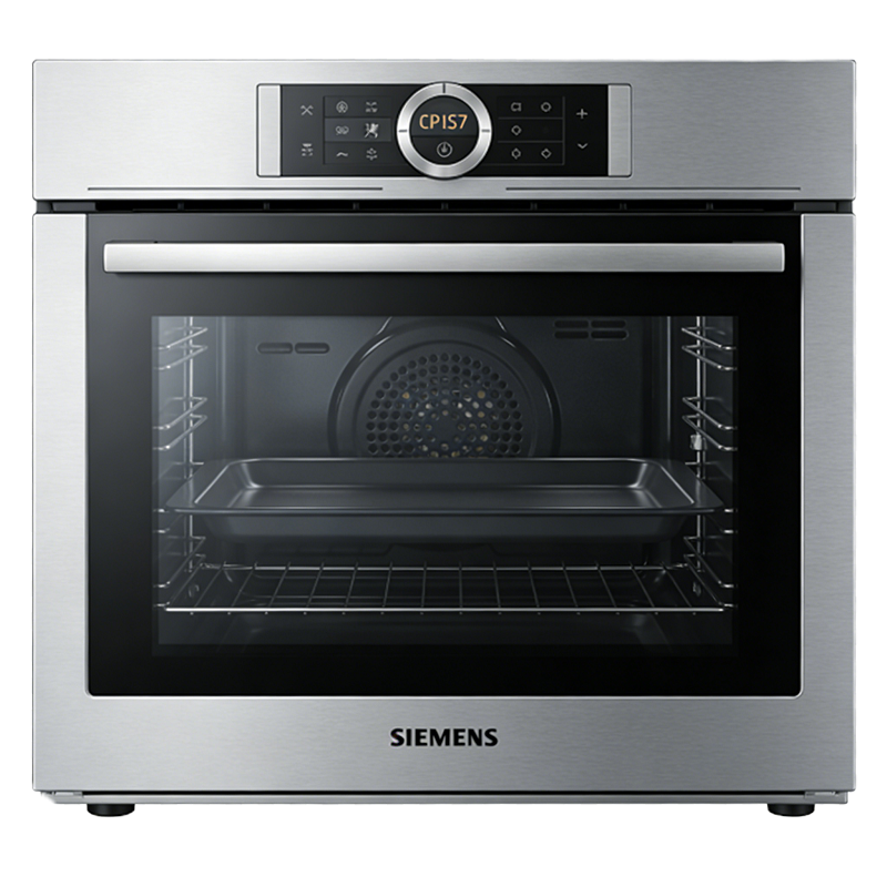 西门子全新曜石700M 嵌入式微蒸烤箱 58L大容量 微蒸烤炸炖煮六合一 五档变频CP1S7NAG3W 5档变频微波