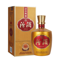 [官方正品]山西杏花村汾酒53度金巴拿马汾酒500ml*1瓶盒装白酒
