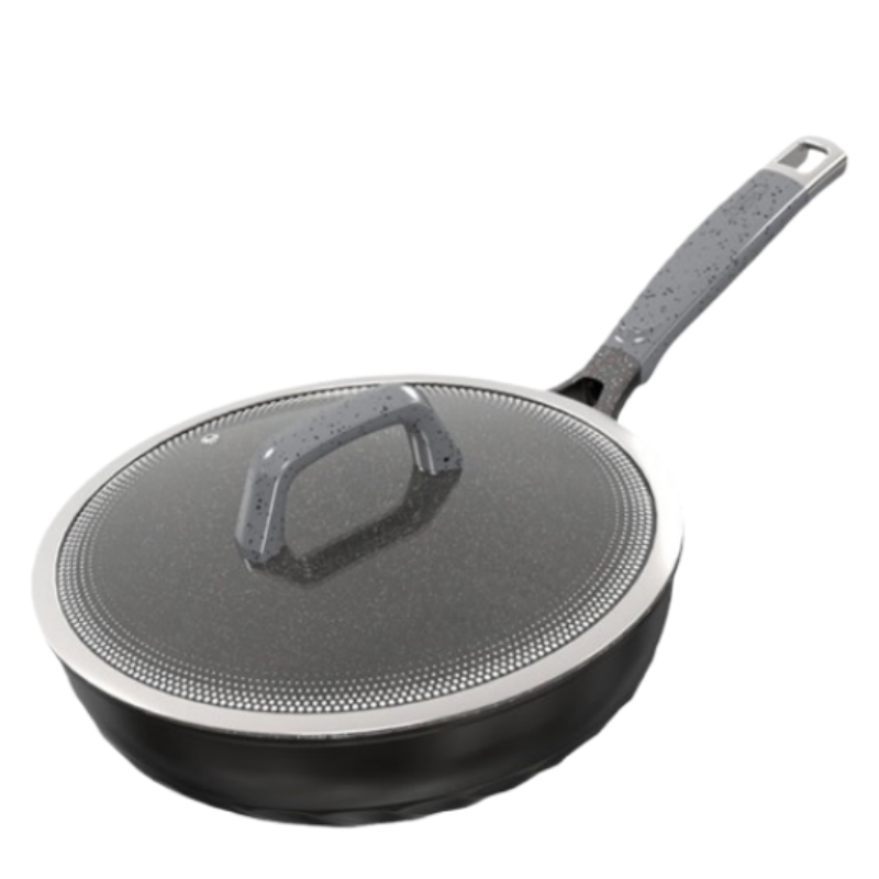 爱仕达(ASD)不粘炒锅CL30F1Q魔法石无油烟炒锅金刚旋风钛不粘家用30cm炒菜锅CL30F1Q