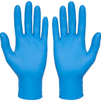山之只 一次性丁腈手套 蓝色9寸100只/盒