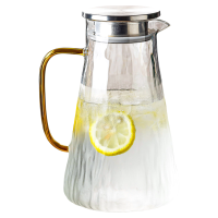 苏宁玻璃冷水壶家用轻奢高硼硅耐高温大容量凉白开水壶冷泡壶2112