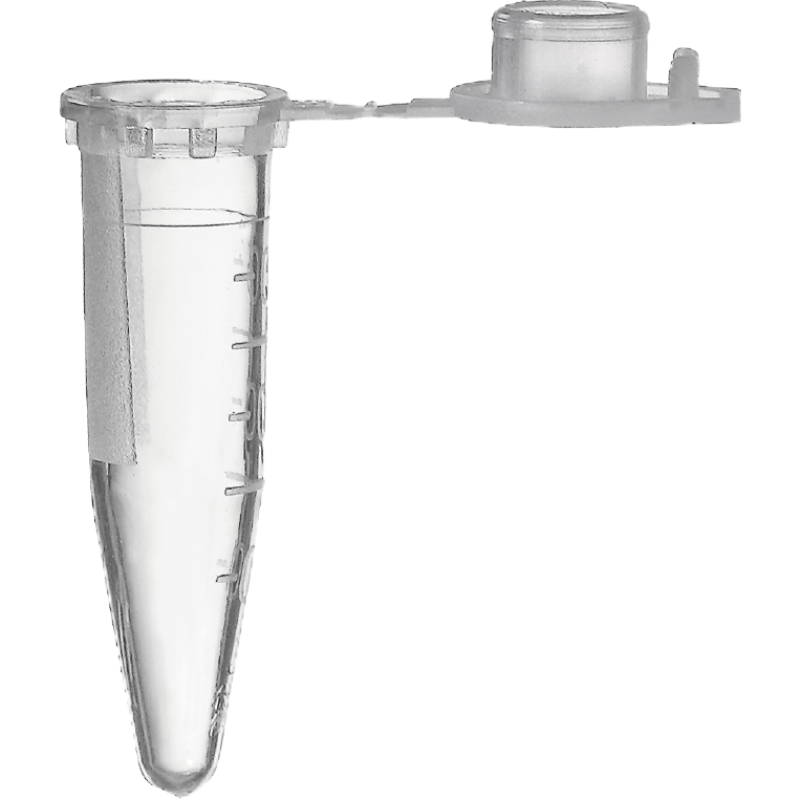 KANG JIAN康健医疗一次性微量离心管低吸附塑料带刻度EP管样品管实验室耗材 500只/袋1.5ml透明KJ307