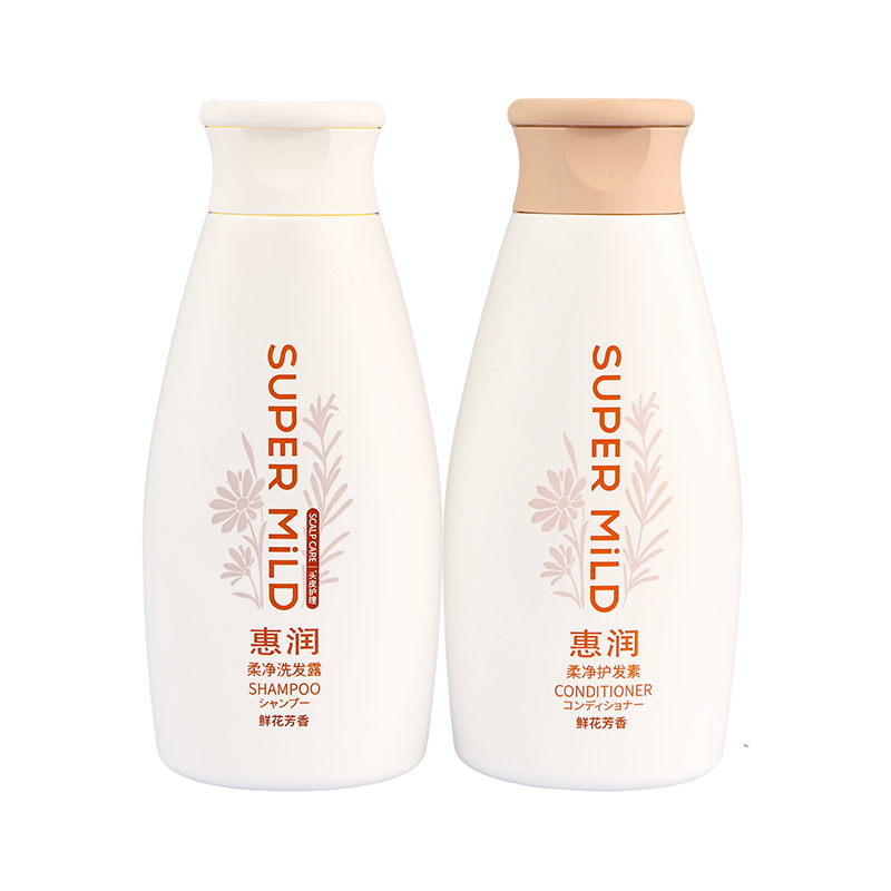 惠润洗护组合(鲜花芳香)220ml*2清爽控油蓬松无硅油保湿护发洗护套装