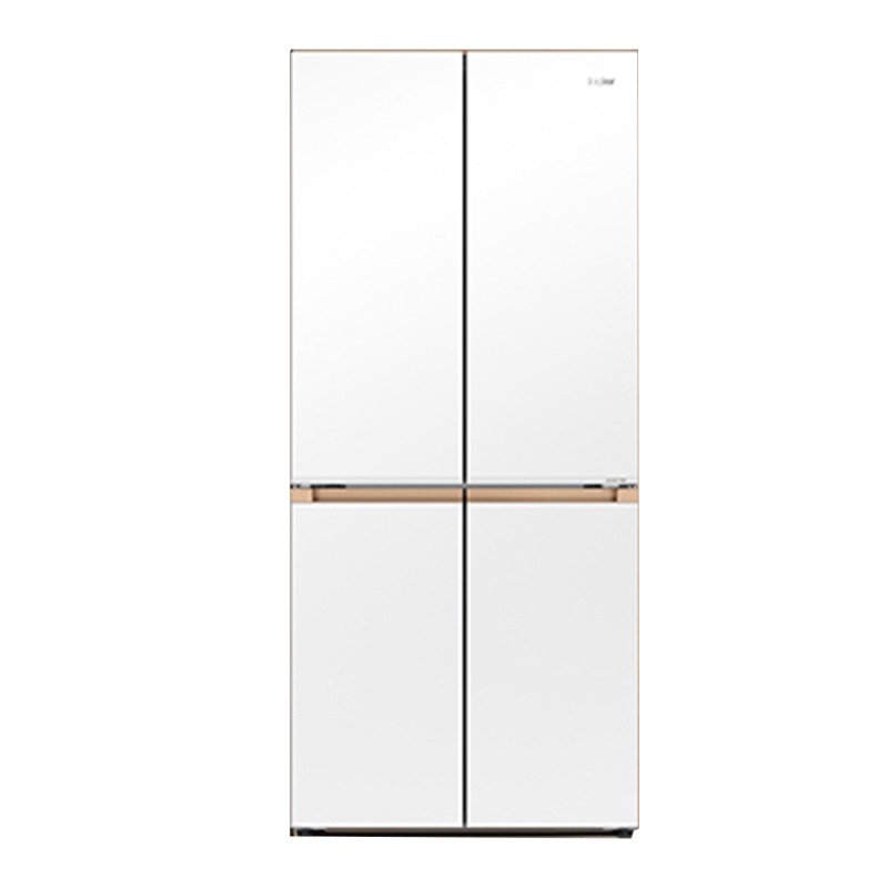 海尔(Haier) 509L十字对开门冰箱超薄零嵌全空间保鲜科技BCD-509WGHTD1BY6U1(白)