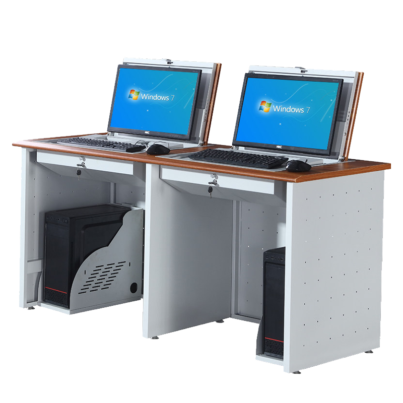 鑫睿辉 侧板翻转电脑桌 双人位 台