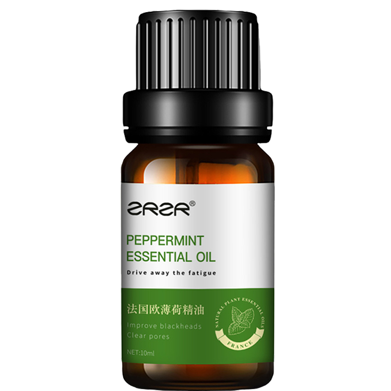 ZRZR法国欧薄荷精油10ml以油养肤面部单方精油脸部护肤 清透毛孔黑头