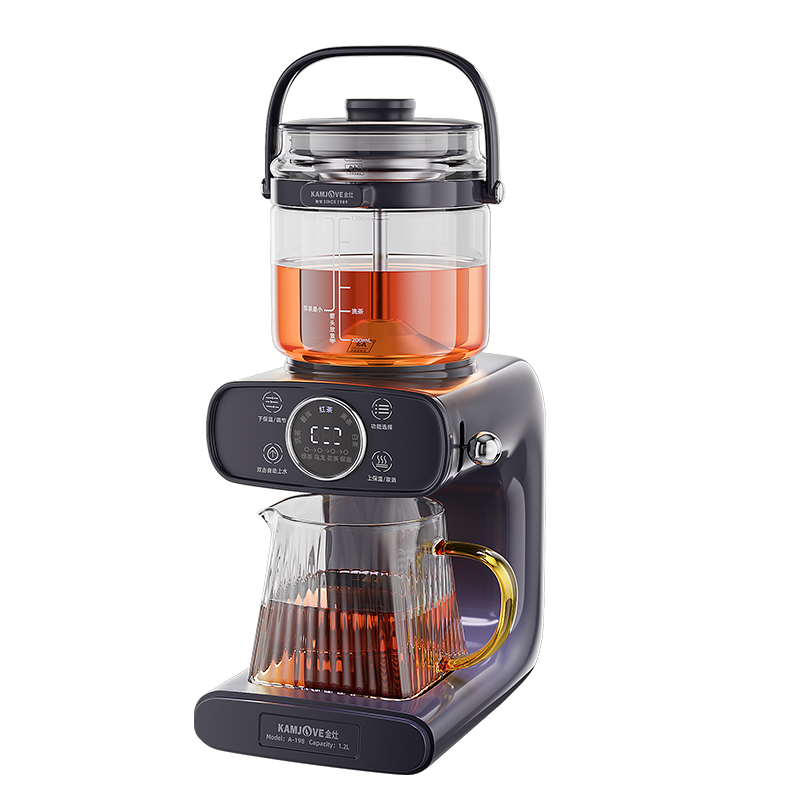 金灶A-198萃茶机新款蒸汽喷淋式煮茶器自动上水多功能蒸茶壶家用