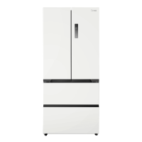 美的508L真香系列超薄零嵌入式冰箱法式双开多门家用大容量新品