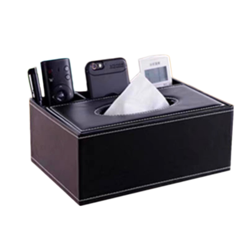 苏宁宜品简约现代塑料纸巾盒字母设计24cm×12cm×9.5cm平板式抽取方便实用