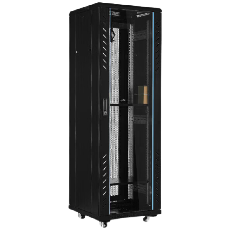 戴劲网络机柜机房服务器机柜监控机柜玻璃门机柜36U TD款600*600*1800