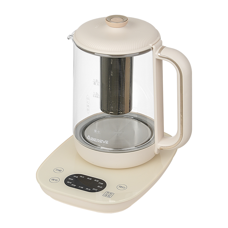 艾贝丽多功能养生壶大容量智能预约保温健康煮水泡茶煮粥家用ABL-TZ1812A