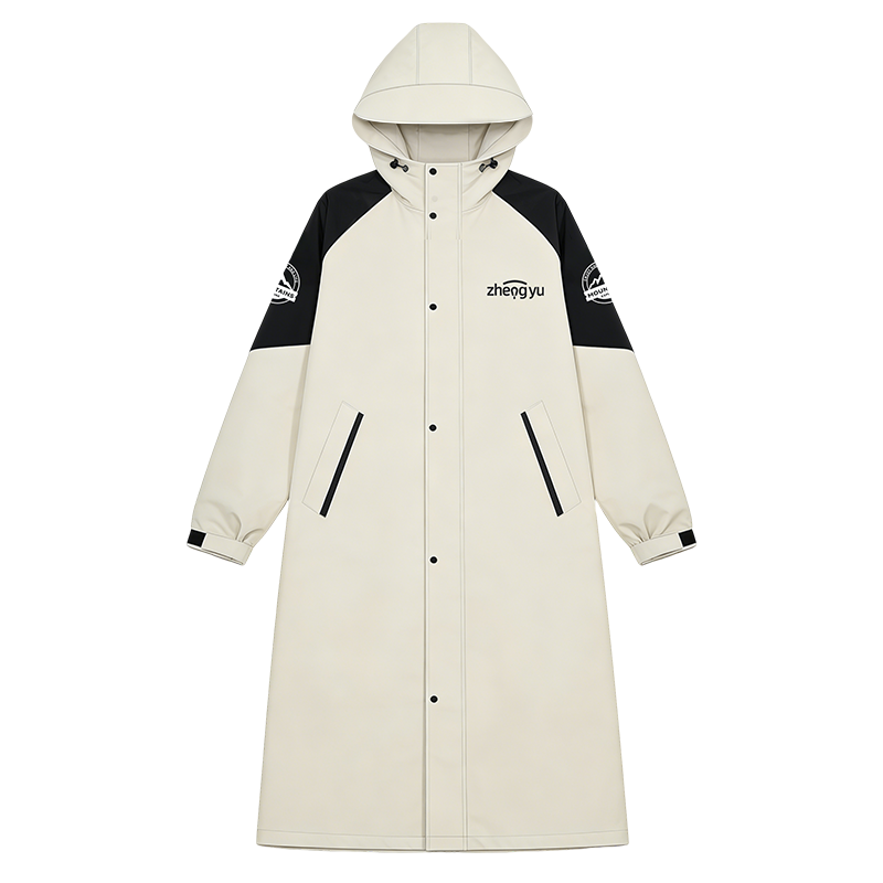 正雨电动车雨衣长款全身防暴雨成人外穿单人男女款电瓶摩托车雨披9063