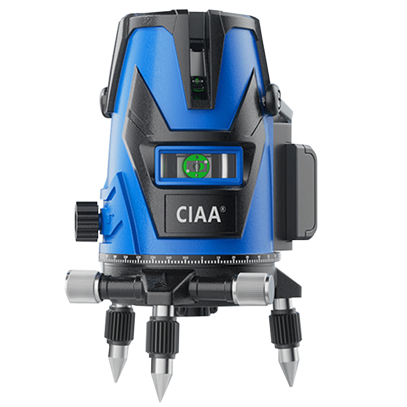 CIAA德国红外线水平仪绿光激光室外强光水平仪高精度便携贴墙平水仪2/3/5线