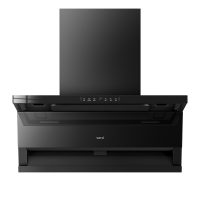 华帝(vatti)[小飞翼Pro K9]小飞碟28风量大吸力脱排油烟机 i111K9超薄平嵌7字型变频顶侧双吸三腔自动洗