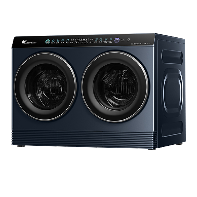 [官方正品]小天鹅全自动滚筒洗衣机 2kg节能1级能效不锈钢内桶冷热双洗三口之家优选TNDD20-08AIDET