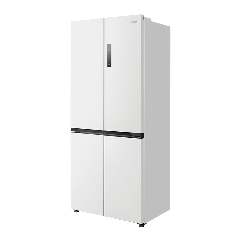 美的(Midea)冰箱家用M60双系统 底部散热十字四门超薄平嵌双循环大容量BCD-508WUSPZM(E)星尘白