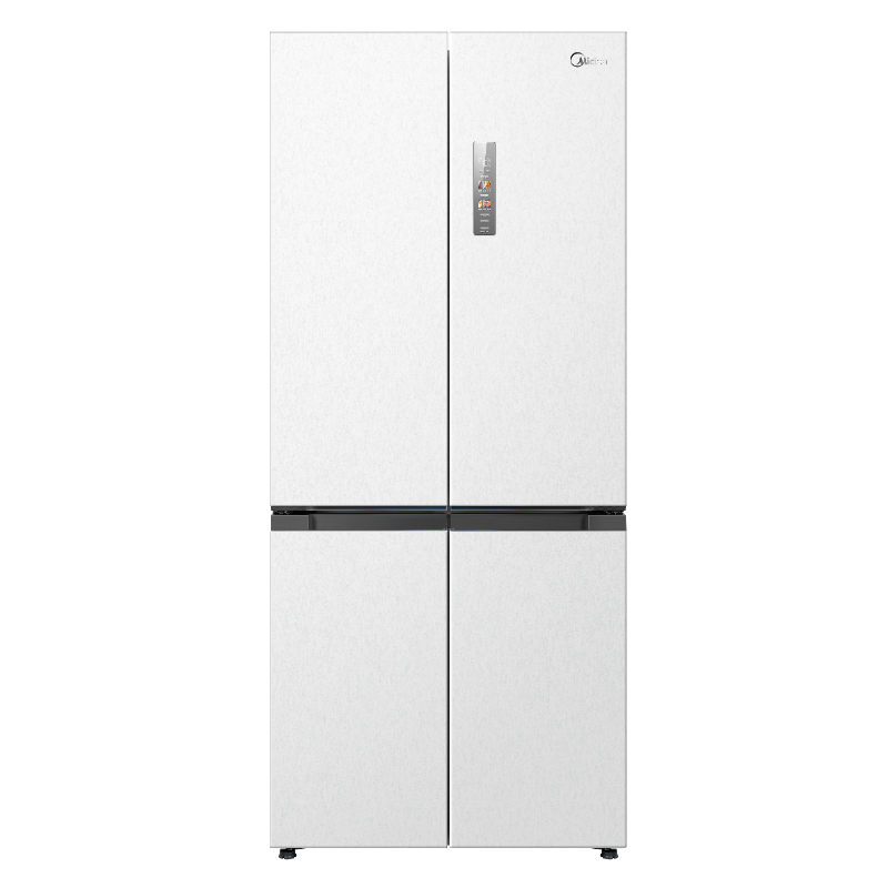 美的M60冰箱541零嵌入式十字双开四开门家用大容量一级白色