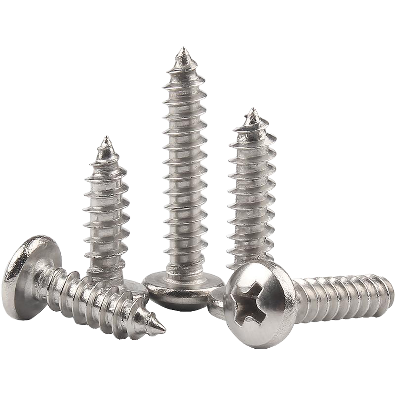 宏瑞泰 不锈钢半圆头自攻钉 3*5 个