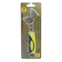 波斯(BOSI) 荧光系列高档胶柄活动扳手 12