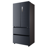 美的(Midea)家用电冰箱智能一级 508升法式对开多门四开门 除菌净味双系统 BCD-508WTPZM(E)莫兰迪灰