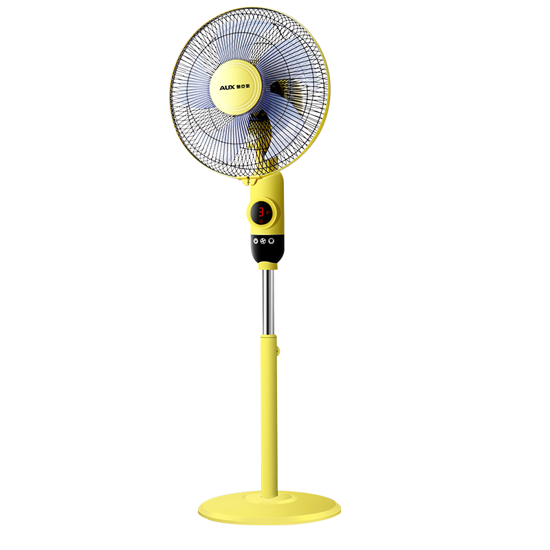 钻石牌电风扇落地扇家用轻音台立式大风力七叶电扇宿舍小型强力 14寸绿色机械款