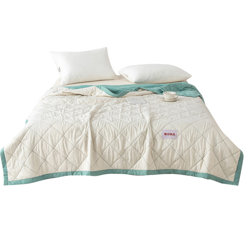 無印良品 A类水洗大豆被2米 条