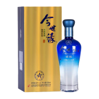 [柔和蓝]今世缘柔和蓝9星42度口粮白酒整箱500ml*6瓶