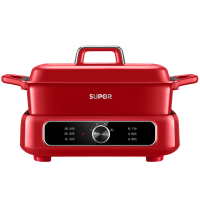 苏泊尔(SUPOR)电火锅 家用多功能锅 电煮锅电蒸锅火锅 多用途烤肉锅 不粘火锅料理锅电热锅 H3423FK863A