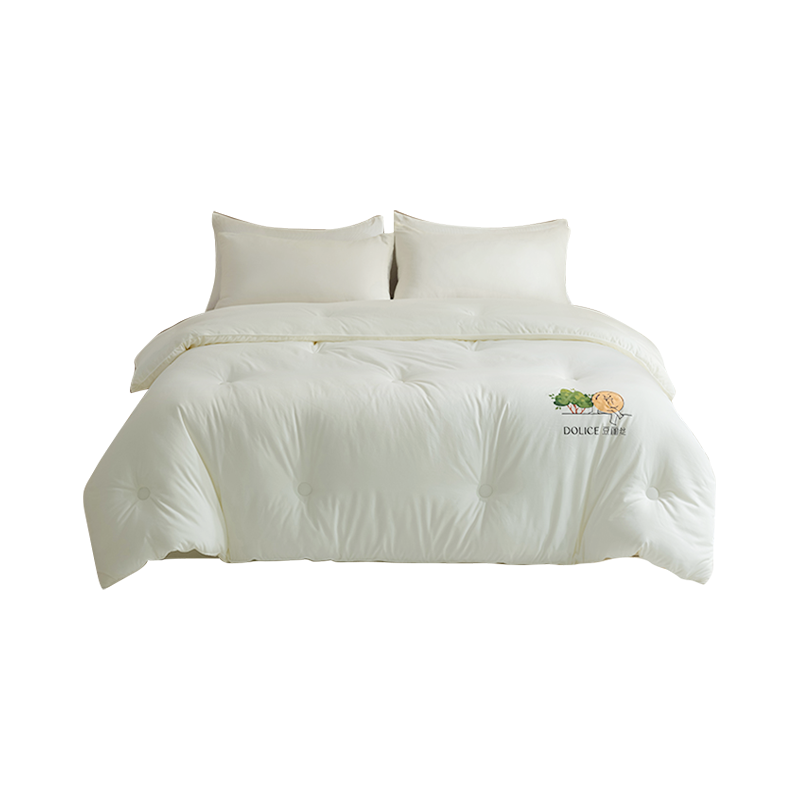 弗切尔珀榕 豆丽丝暖芯大豆春秋被 白色