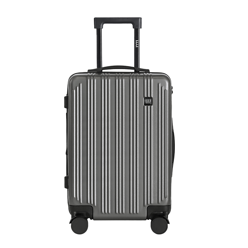 ELLE HOMME 防刮耐磨行李箱时尚拉杆箱20吋登机箱 古典灰 20英寸EH3301