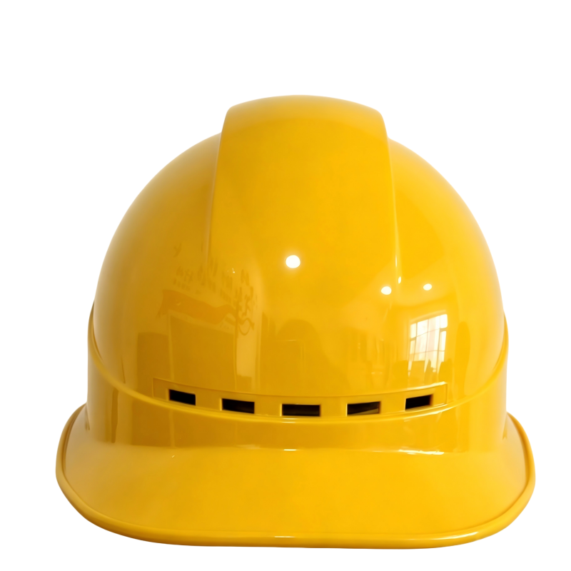 冀电中康 安全帽 ABS-V 欧款透气 黄色 顶