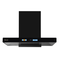 ELKS油烟机CXW-328-T31B 欧式大风量语音播报 挥手感应,触摸控制 气体检测