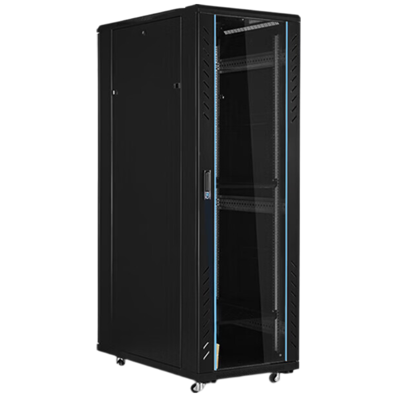 晋舰网络机柜机房服务器机柜监控机柜玻璃门机柜36UTD款600*1000*1800