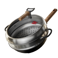 康巴赫 钛香铁锅32cmKGD-C32T