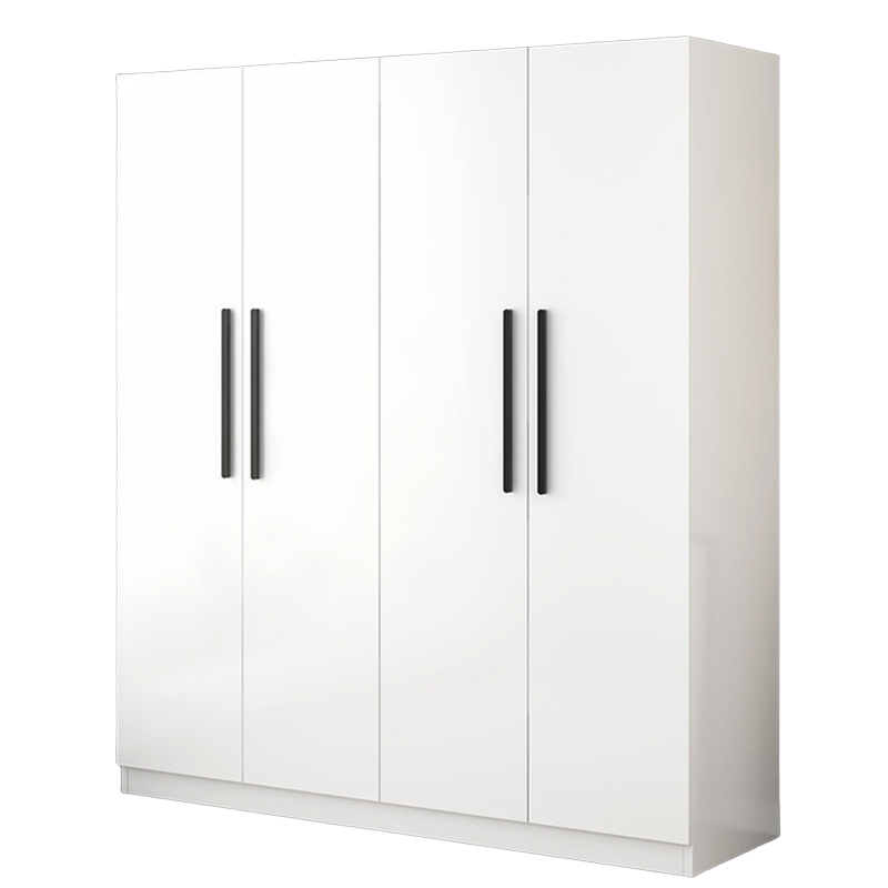 实木衣柜家用卧室实木生态板经济型出租房用可定制小户型免安装收纳大衣橱