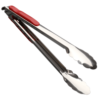 不锈钢食品夹子烤肉油炸串麻辣烫煎牛排烧烤夹厨房专用防烫工具